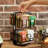 Rotating 8 Compartments Tea Storage Organizer