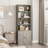 Tall Bookcase, Wooden 6 Shelf Bookshelves-1117535548