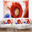 Enjolivures de polyester magnifique tapisserie de peintures avec accessoires suspendus inclus-28489913