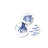 Flore & Faune 18 Piece Ceramic Dinnerware Set - Service for 6