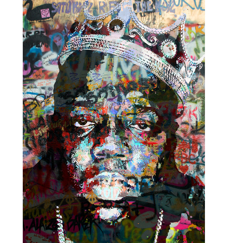 Peinture sur toile tendue, H 24 po x l 20 po x P 1,5 po
