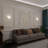 LED Half-Moon Wall Sconce Light - 15W