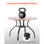 Round Metal Outdoor Dining Table With Umbrella Hole-341947222