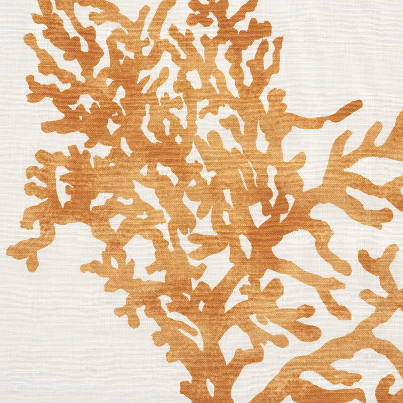 Great Barrier Reef Fabric, Orange