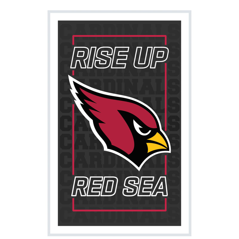 Enseigne murale NFL NeoLite, Cardinals de l'Arizona