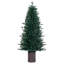 Vickerman 4.5' x 30" Potted Spruce Unlit Artificial Christmas Tree-1681282627-1681282626-1681282624