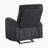 Stauton 29" Modern & Contemporary Textured Microfiber Reclining Chair with Space-Saving Wall-Hugger Design & Armrest Magazine Pocket
