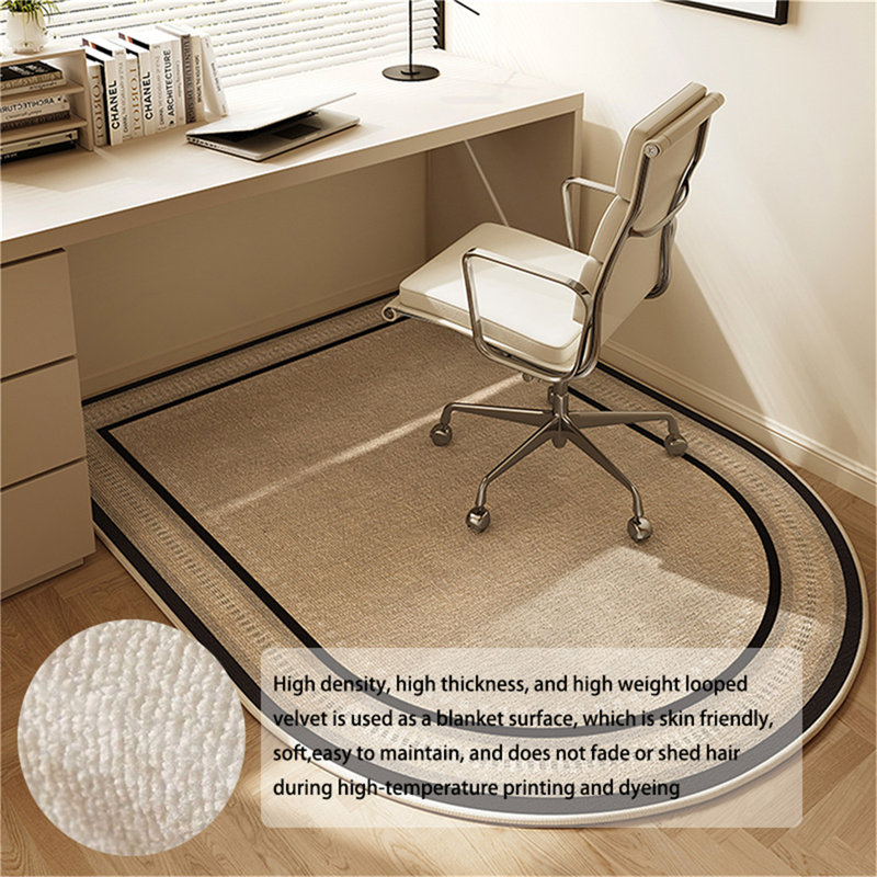 Pile Carpet Rubber Floor Mats For Desk Chairs Office Chair Mats