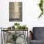 Art mural en métal luxueux «Gold Standard 4» par Michael Willett, 12 po x 16 po-118906359