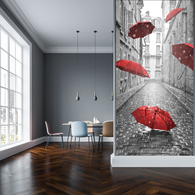 Vivere Peel & Stick Fabric Wall Mural