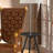 57" Round Sofa Side Table W/ Lamp And Power Station, Elegant Functionality