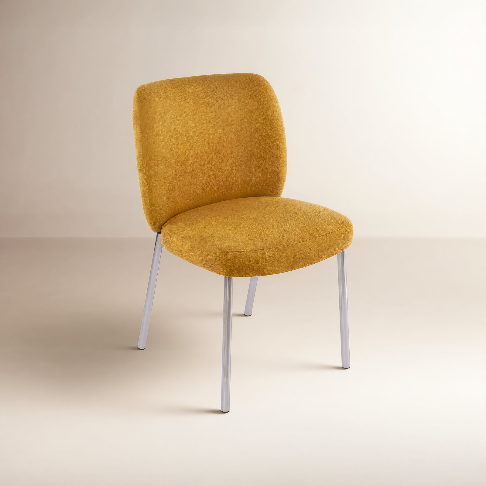 Decollete Dining Chair, Yellow