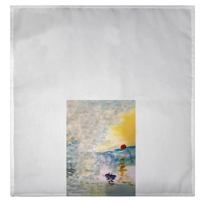 Serviette d'invité abstrait Sunset