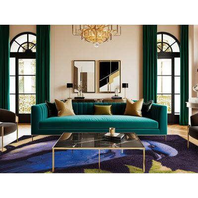  Tapis lavable violacé Euphonia Birds