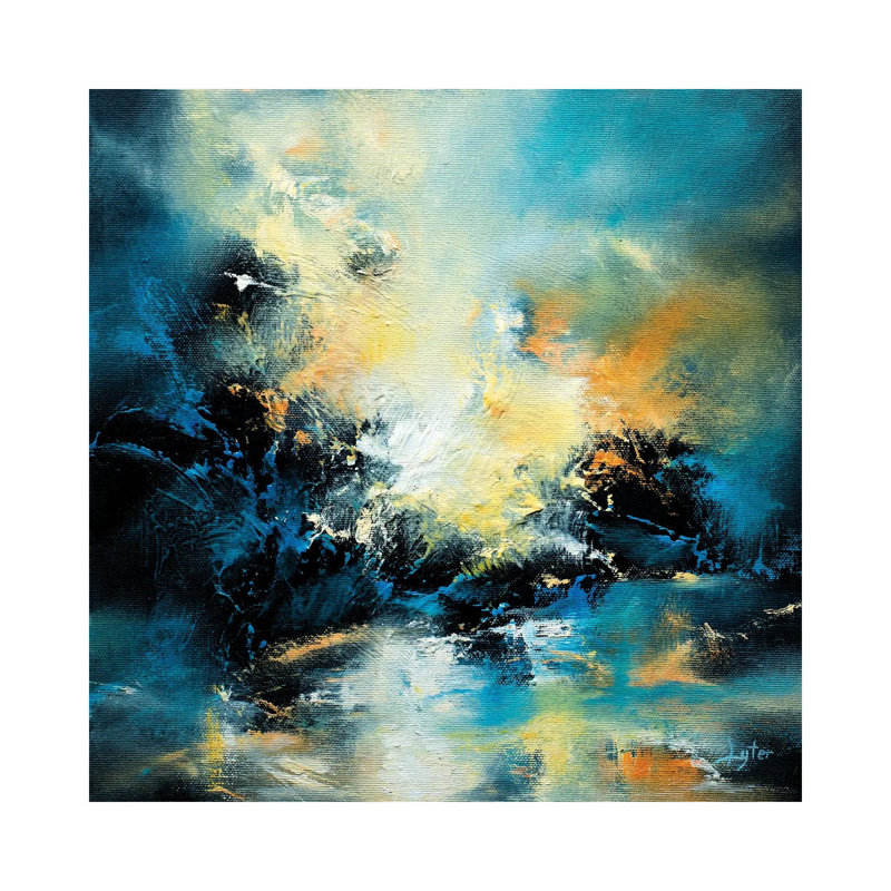 Echoes by Christopher Lyter - Wrapped Canvas Painting, 45.72 cm H x 45.72 cm W