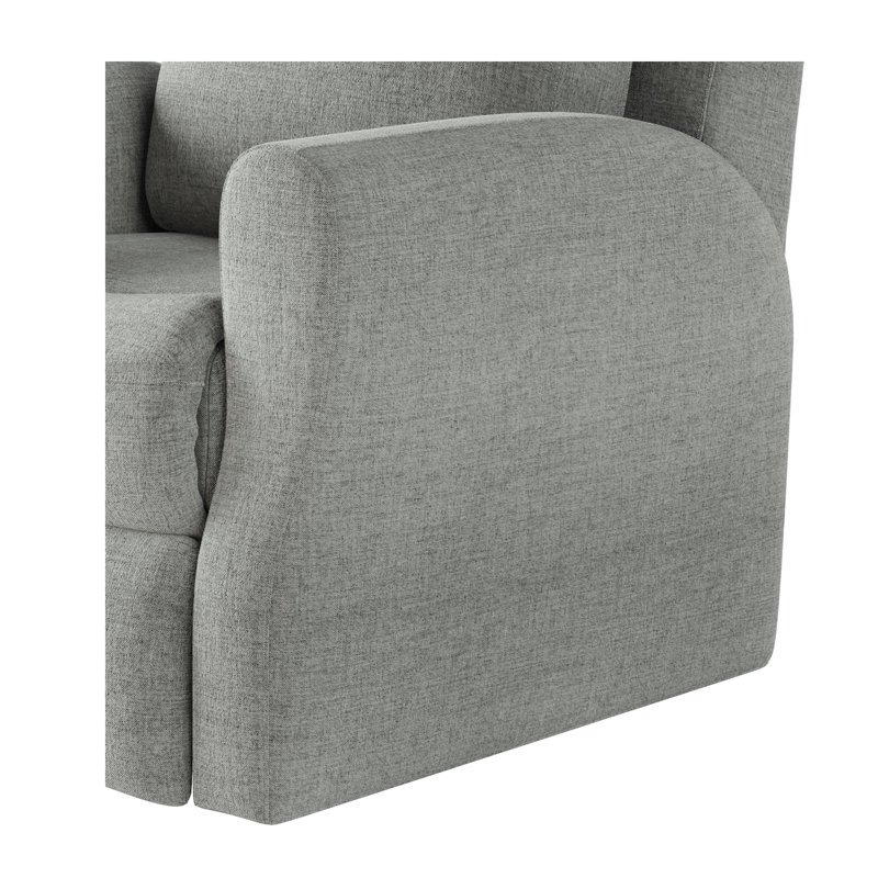 Fauteuil inclinable Fame, Étole grise, À bascule électrique