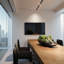 Thickened solid wood tabletop rectangular meeting-628022896