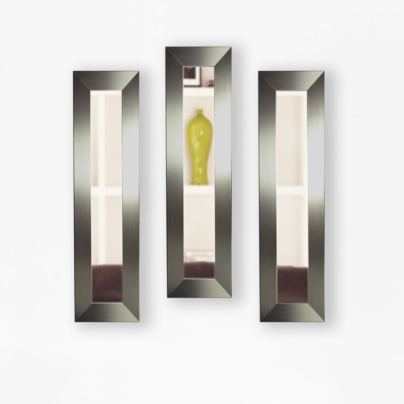 Chagford Flat Wall Mirror, 25.5" H x 9.5" W