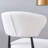 Walpole Ergonomic PU Leather Dining Chairs with Curved Backrest-111087577