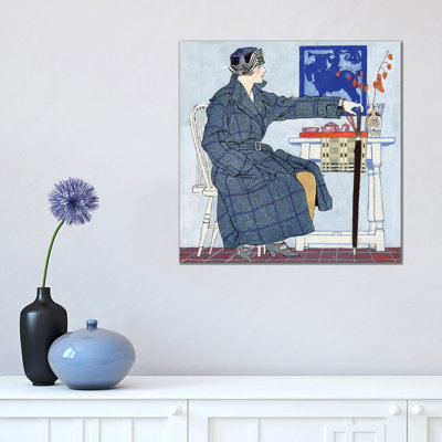 Ad: Clothing, C1915 by Edward Penfield - Wrapped Canvas Painting