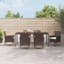 Curnutt 6 - Person Patio Dining Set Rectangular Table with Cushions Included