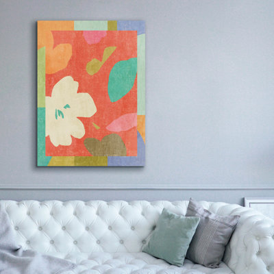  'Flower Power 1' by Suzanne Nicoll Canvas Wall Art, 40" x 54"
