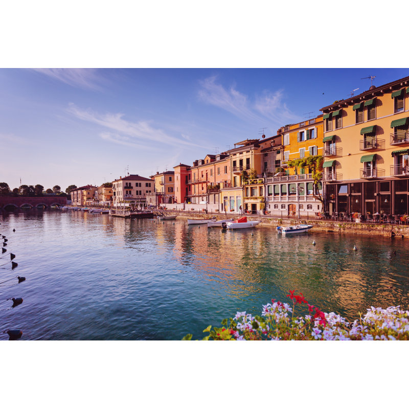Bocca Peschiera Del Garda - Wrapped Canvas Print, 30cm H x 46cm W x 3.8cm D