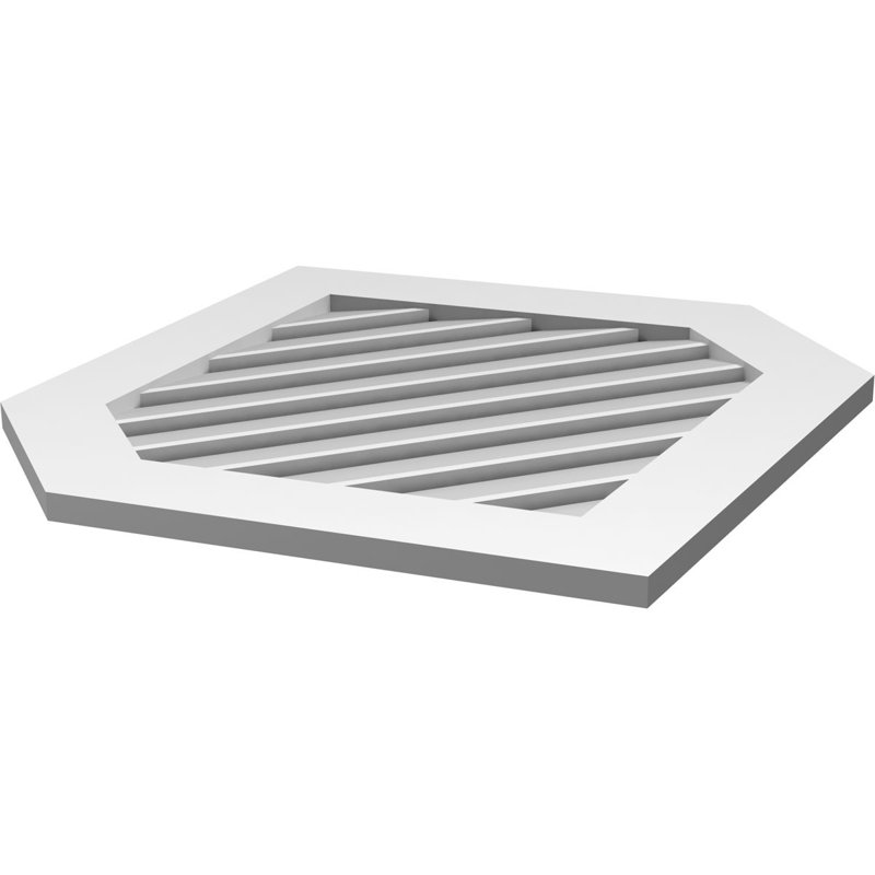 Pente verticale verticale en uréthane Signature, H 1 po x l 30 po x L 34 po