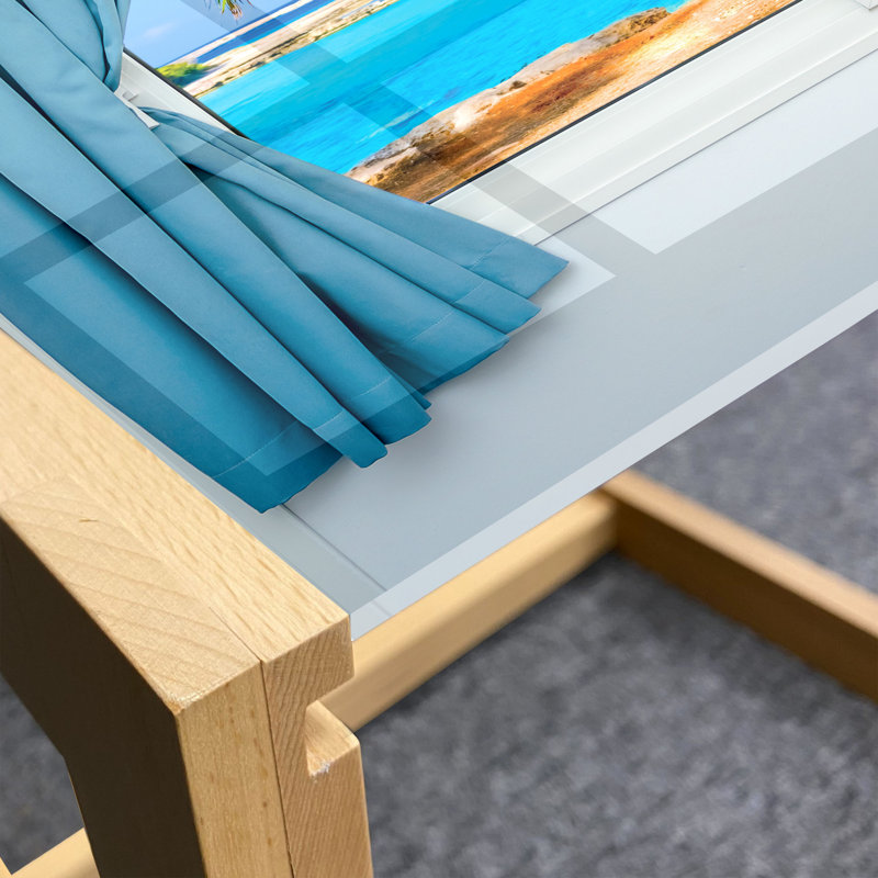 Jagroop Sled Coffee Table, 90cm H x 62cm W x 40cm D