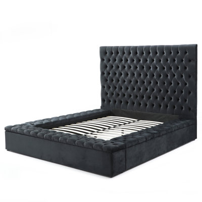 Upholstered Platform Storage Bed