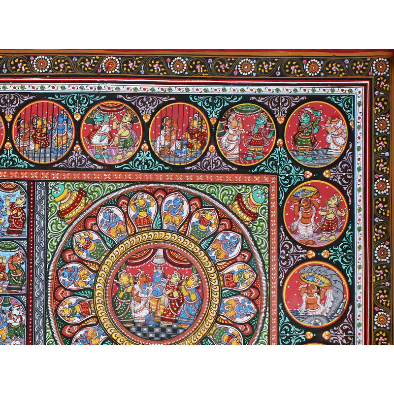 Radha Krishna avec Krishna Leela