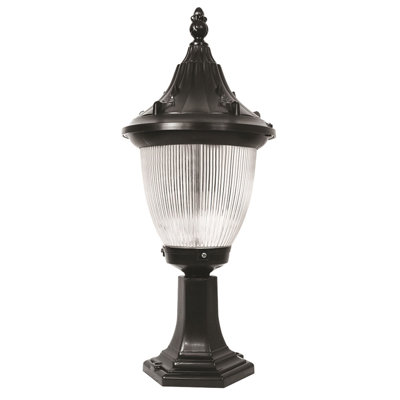 Lampe murale d'extérieur durable, corps en ABS noir, 23,6 po x 10,2 po | Capuchon en polycarbonate, douille E27 de 40 W maximum, IP65 résistant aux intempéries | Parfait pour les décors traditionnels et industriels américains, le design élégant et nostalgique