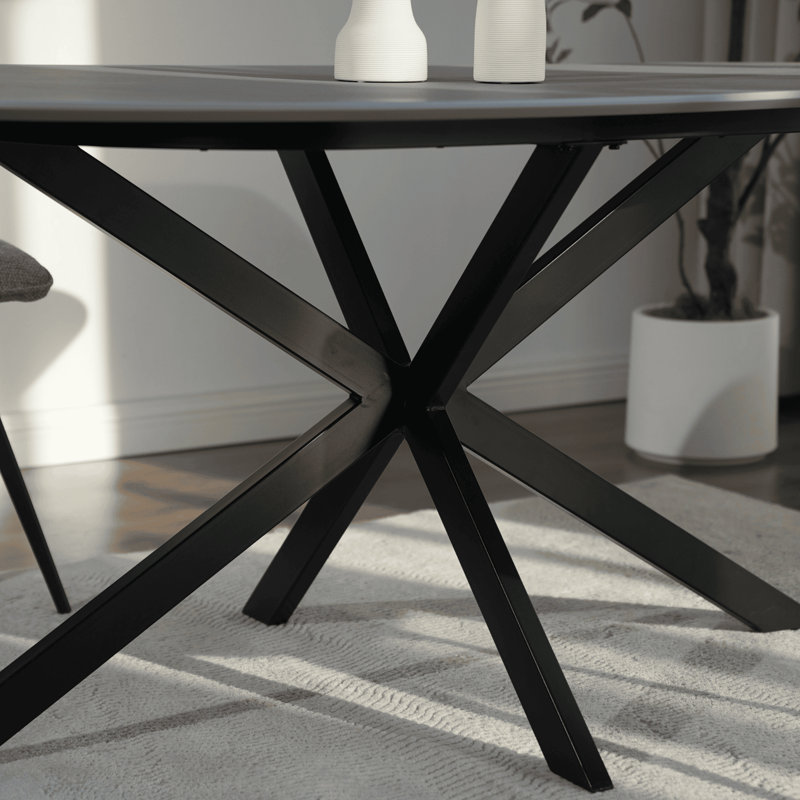 4 - Person Dining Set, 76cm H x 200cm W x 100cm D