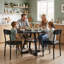 Ensemble de table ronde et quatre chaises-129473806