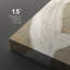 Pastel brun clair, vert, neutre, art moderne, image abstraite, impression sur toile encadrée, 3 pièces-73227866-124478643
