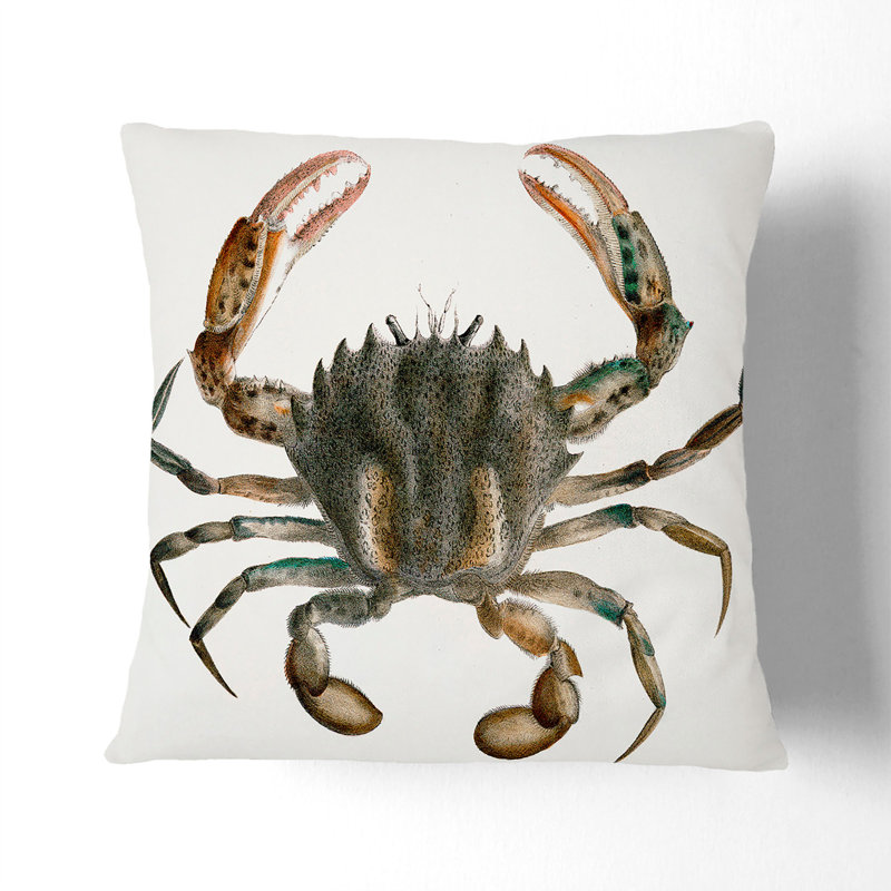 Square Throw Cushion, White, 40cm H x 40cm W x 15cm D