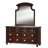 Bucknell Wood Flat Wall Mirror-19037704