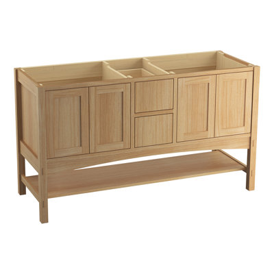 Base de meuble-lavabo 60 po avec 4 portes et 2 tiroirs Marabou ™
