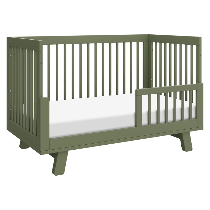 Hudson 3-in-1 Convertible Crib, Olive