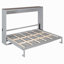 Grand lit escamotable mural et USB-453975910