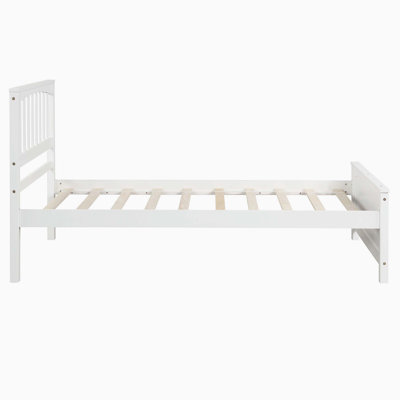 Classic Wooden Platform Bed Frame