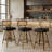 Lucania Swivel Upholstered Counter & Bar Stool-921337002-916767153-893550975