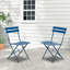 Chaise d'appoint pliante pour patio