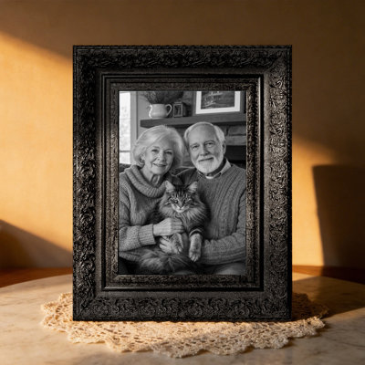 5" x 7" Black 3 PCS Picture Frame for Gallery Wall Decor