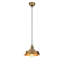 Lustre scandinave glamour, finition dorée, 8,7 po x 8,7 po | Hauteur: 42,1 pouces, longueur du câble: 35,4 pouces | Corps en métal, douille E27 (40 W maximum) | Élégant luminaire pour le salon, la salle à manger et le vestibule, classé IP20-436509151-533663297