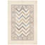 Tapis Fenwick moderne à rayures effet pinceau, bleu, gris et beige, lavable à la machine, antidérapant, à poils courts, pour intérieur et extérieur, adapté aux animaux domestiques, idéal pour le salon, la chambre, la salle à manger, l'entrée, le corridor ou le bureau.-362629631