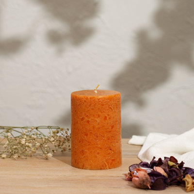Citrus Scented Pillar Candle