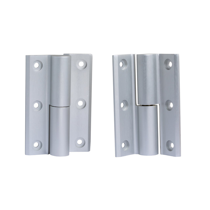 Ensemble de charnières de luxe pour porte de devant en aluminium et Duronodic, Aluminium