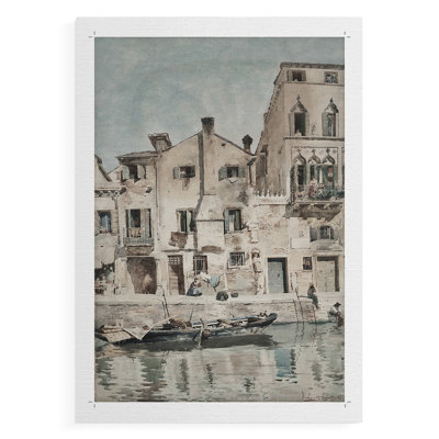 Vintage Landscape CLVIII -Canvas Print Only - NOT FRAMED