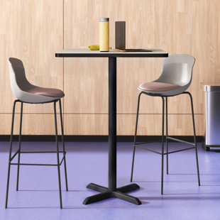 Neyland Cain Square X-Base Cafe Table